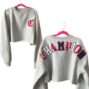 Champion women’s cropped sweater XS